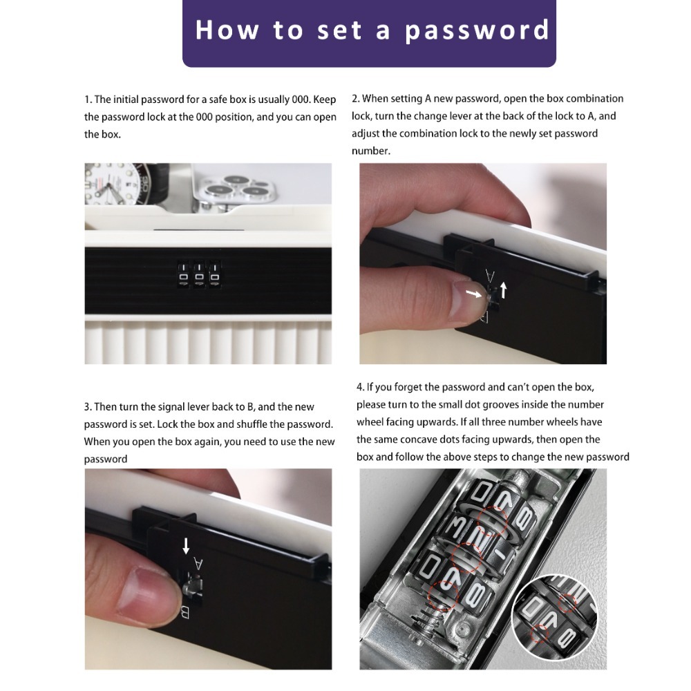 صندوق أمان قابل للقفل بكلمة مر - مراجعة Home Security Box وسعره