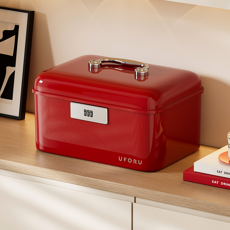 صندوق تخزين قابل للقفل من UFOR - مراجعة Home Security Box وسعره